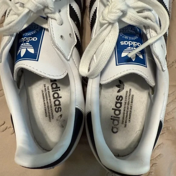 Adidas Samba Black and White Sneakers - Picture 4 of 6